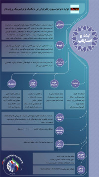 تولید نانو امولسیون زعفران ایرانی با تکنیک اولتراسونیک پروب دار