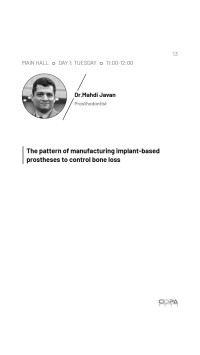 The pattern of manufacturing implant-bassed prostheses to control bone loss