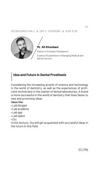 idea and future in dental prosthesis