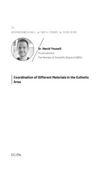 coordination of different materials in the esthetic area