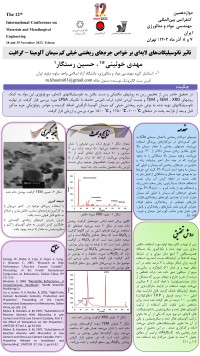 تاثیر نانو سلیکات لایه ای بر خواص جرم های ریختنی خیلی کم سیمان آلومینا - گرافیت