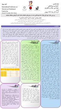 بررسی رفتار خوردگی فولاد St37 جوشکاری شده به روش های GMAW و FCAW تحت گازهای محافظ مختلف