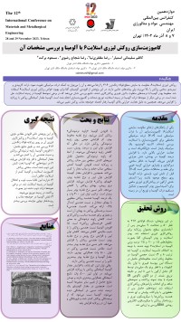 کامپوزیت سازی روکش لیزری استلایت6 با آلومینا و بررسی مشخصات آن