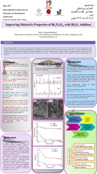 Improving Dielectric Properties of Bi4Ti3O12 with Bi2O3 Addition