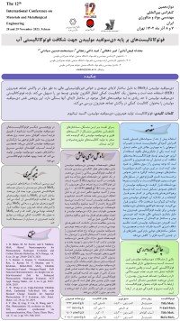 فوتوکاتالیست های بر پایه دی سولفید مولبیدن جهت شکافت فوتوکاتالیستی آب