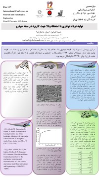 تولید فولاد دوفازی با استحکام بالا جهت کاربرد در بدنه خودرو