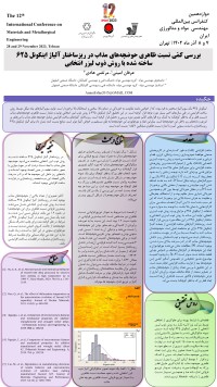 بررسی کمّی نسبت ظاهری حوضچه های مذاب در ریز ساختار آلیاژ اینکونل 625 ساخته شده با روش ذوب لیزر انتخابی