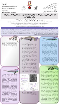 لایه‌نشانی الکتروشیمیایی اکسید گرافن احیا شده جهت سنتز الکتروکاتالیست دوگانه برای شکافت آب