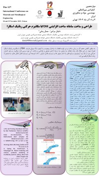 طراحی و ساخت سامانه ساخت افزایشی FDM با مکانیزم حرکتی رباتیک اسکارا