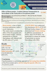 Effect of Rosuvastatin - Loaded Chitosan Nanoparticles in intracellular of the Tachyzoite of Toxoplasma gondii