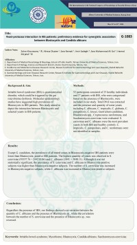 Yeast-protozoa interaction in IBS patients: preliminary evidence for synergistic association between Blastocystis and Candida albicans