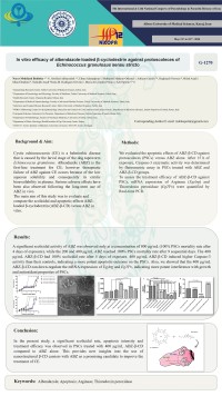 In vitro efficacy of albendazole-loaded β-cyclodextrin against protoscoleces of Echinococcus granulosus sensu stricto