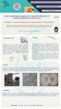 New morphological approach to rapid identification of  Trichuris skrjabini and Trichuris ovis