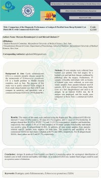 Comparison of the Diagnostic Performance of Antigen B Purified from Sheep Hydatid Cyst Fluid (HCF) with Commercial ELISA Kit