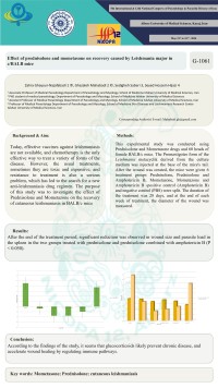 The Effects of Prednisolone and Mometasone on Wound Healing Caused by  Leishmania Major in Balb/c Mice