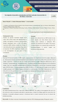 Investigation of parasitic contamination and their molecular characteristics in  oil refinery wastewater