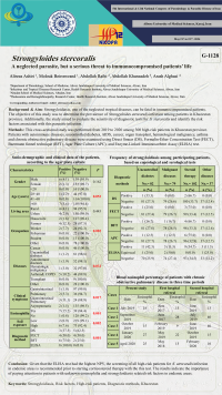 Strongyloides stercoralis A neglected parasite, but a serious threat to immunocompromised patients’ life