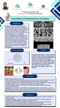 Mutual Effects of Periodontal Disease and Diabetes