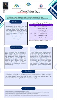 Design and Standardization of Smart Hospital Evaluation Checklist