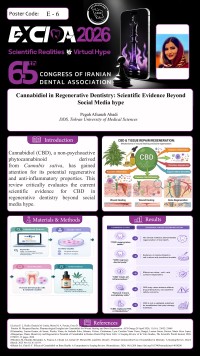 Cannabidiol in Regenerative Dentistry: Scientific Evidence Beyond Social Media hype