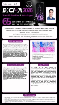 Histomorphometric Evaluation of New Bone Formation in Critical sized Defects in Rat Calvaria: A Standard Model for Assessing Novel Bone Regeneration Methods in the Maxillofacial Region