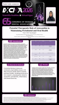 Potential Therapeutic Role of Astaxanthin in Maintaining Periodontal and Oral Health