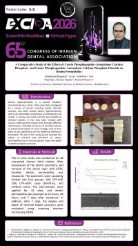 A Comparative Study of the Effects of Casein Phosphopeptide–Amorphous Calcium Phosphate  and Casein Phosphopeptide–Amorphous Calcium Phosphate Fluoride on Dentin Permeability
