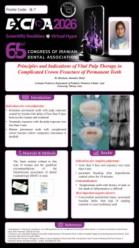 Principles and Indications of Vital Pulp Therapy in Complicated Crown Freacture of Permanent Teeth