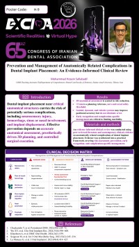 Prevention and Management of Anatomically Related Complications in Dental Implant Placement: An Evidence-Informed Clinical Review