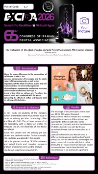 The evaluation of  the effect of coffee and gold Nescafé on salivary PH in dental students