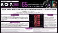 Beyond Forensic Dentistry: Emerging Clinical Applications of Cheiloscopy — A Narrative Review