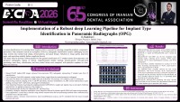 Implementation of a Robust deep Learning Pipeline for Implant Type Identification in Panoramic Radiographs (OPG)