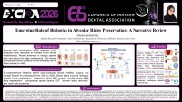 Emerging Role of Biologics in Alveolar Ridge Preservation: A Narrative Review
